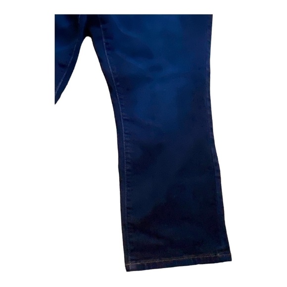 a.n.a. (A NEW APPROACH) DARK WASH CROPPED JEANS -SIZE 14P - Picture 4 of 12